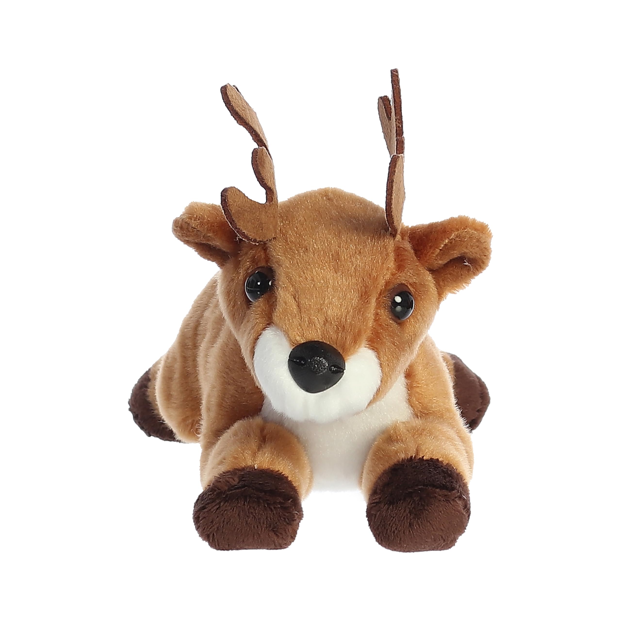 Aurora Mini Flopsie Deer Stuffed Animal – 8-Inch Soft Plush with Bean Pellets
