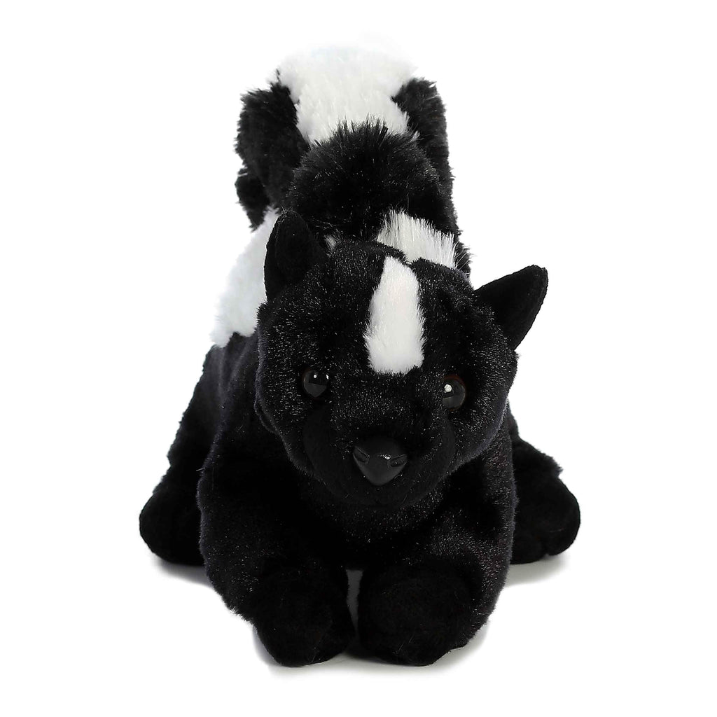 Aurora Mini Flopsie Lil' Sachet Stuffed Animal - 8-Inch Soft Plush Skunk, Bean Filled, Cuddly Toy for Kids and Adults