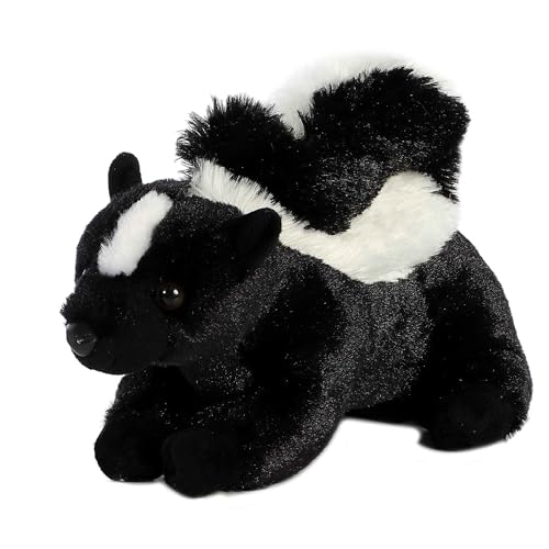 Aurora Mini Flopsie Lil' Sachet Stuffed Animal - 8-Inch Soft Plush Skunk, Bean Filled, Cuddly Toy for Kids and Adults