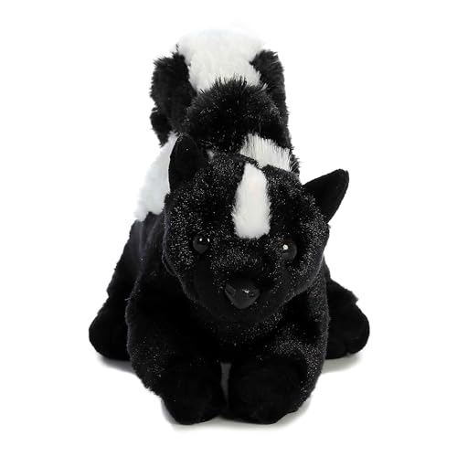 Aurora Mini Flopsie Lil' Sachet Stuffed Animal - 8-Inch Soft Plush Skunk, Bean Filled, Cuddly Toy for Kids and Adults
