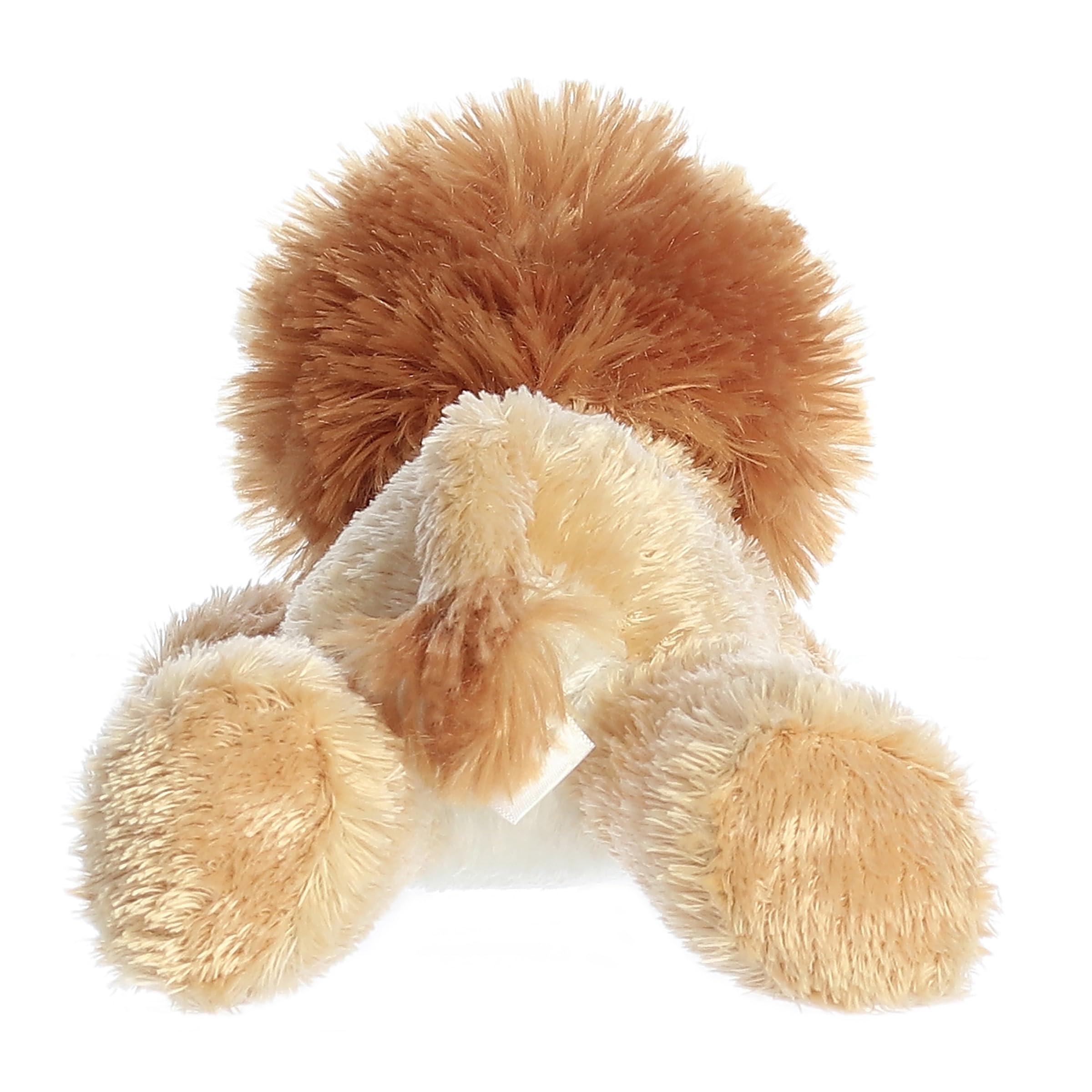 Aurora Mini Flopsie Lionel Stuffed Animal – 8-Inch Plush Lion with Bean Pellets, Cloud-Soft and Lays on Belly