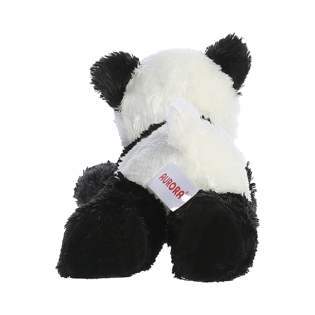 Aurora Mini Flopsie Mei Mei Panda Plush – 8-Inch Soft Stuffed Animal for Cuddles and Play