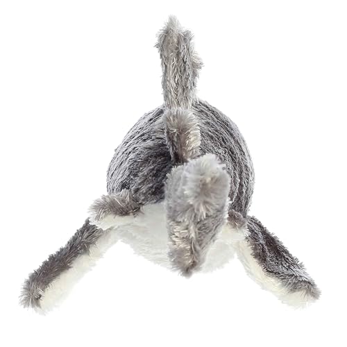 Aurora Mini Flopsie Samuel Shark Plush – 11" Gray Stuffed Animal with Bean Pellets