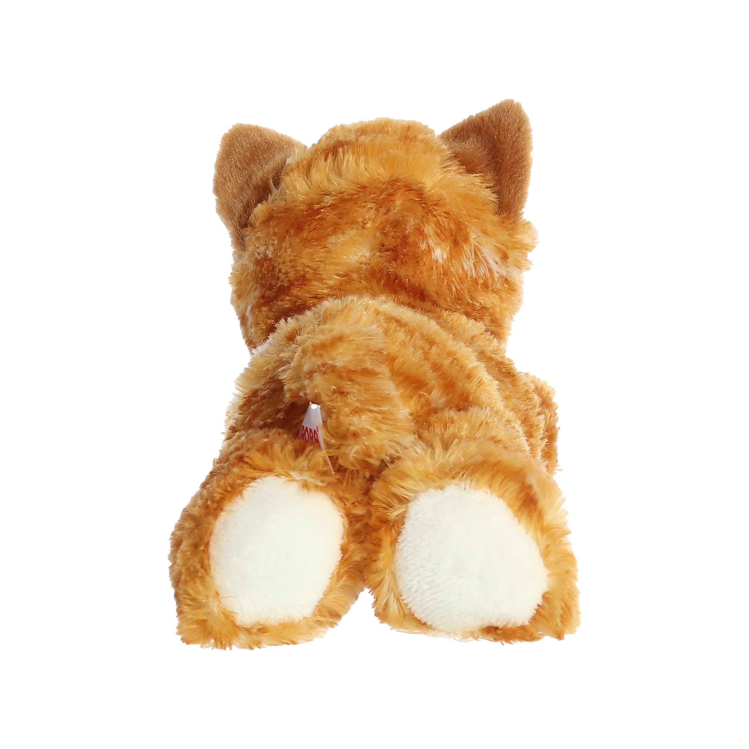 Aurora® Mini Flopsie™ Molly Stuffed Animal – 8 Inch Brown Tabby Cat Plush, Soft & Cuddly