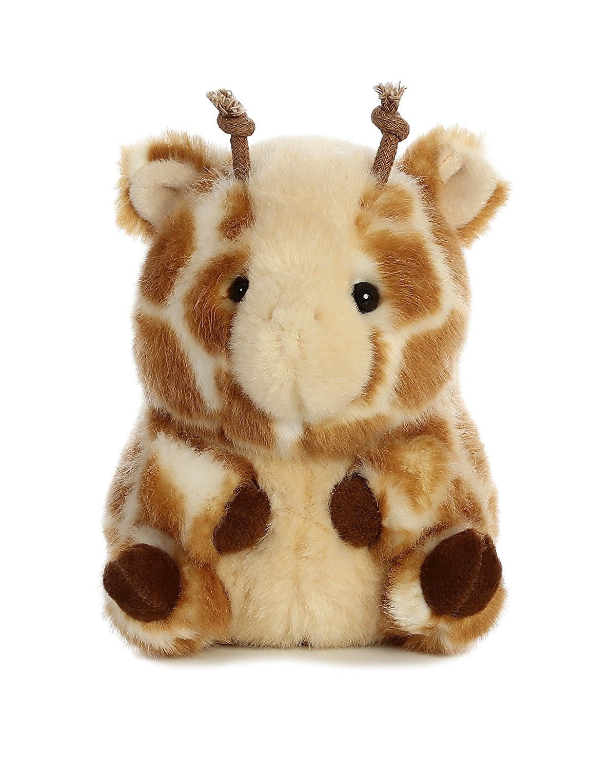 Aurora Rolly Pet Giminy Giraffe Stuffed Animal – 5-Inch Plush That Balances and Rolls