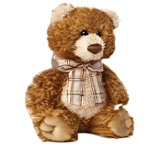 Aurora Snuggly Bear Brown Sugar Stuffed Animal - 6 Inch Soft Plush Toy for Kids and Adults