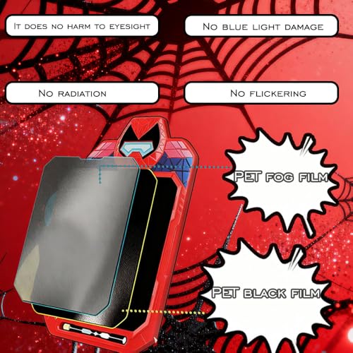 AURXONS 10-Inch Hero Warrior LCD Writing Tablet for Kids – Colorful Doodle Board with Erasable Screen