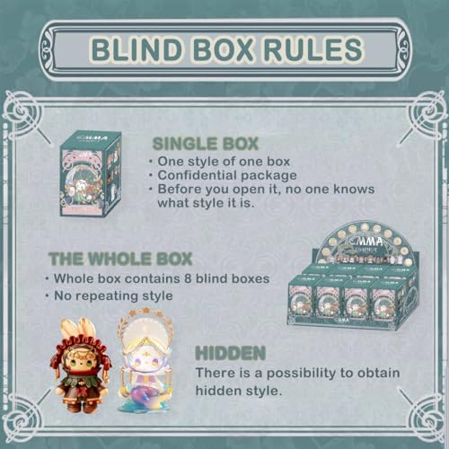 Aven Rabbit Emma River of Time Series Blind Box – 3.9-Inch Random Action Figure