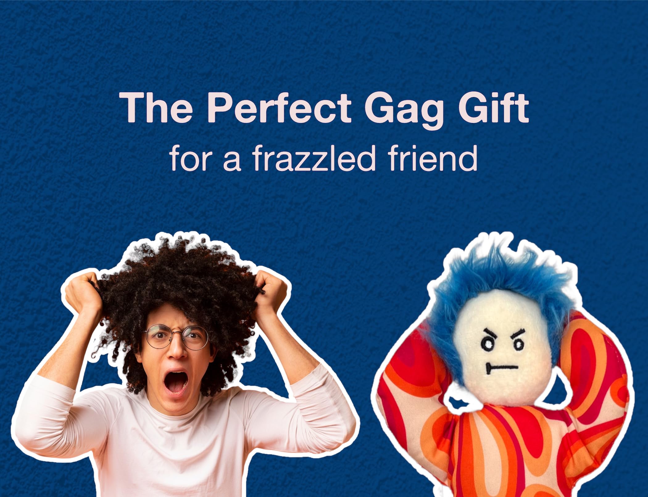 AVINITI Slap Around Sam Doll – Funny Gag Gift for Stress Relief, Boombastic Pop