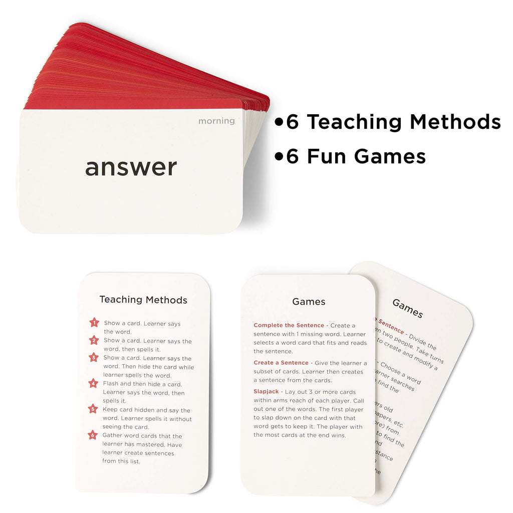 Award-Winning 2nd Grade Sight Words Flash Cards – 100+ Dolch & Fry Words – Build Reading Fluency – Ages 6-9
