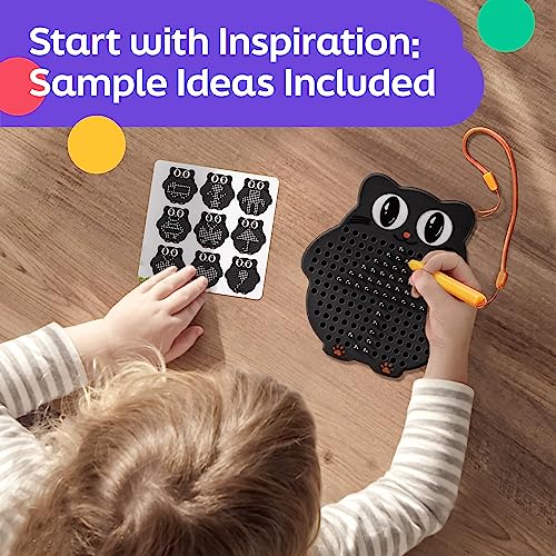 AYNAT FUN Magnetic Drawing Board for Kids – No-Mess Travel Toy with Beads & Stylus
