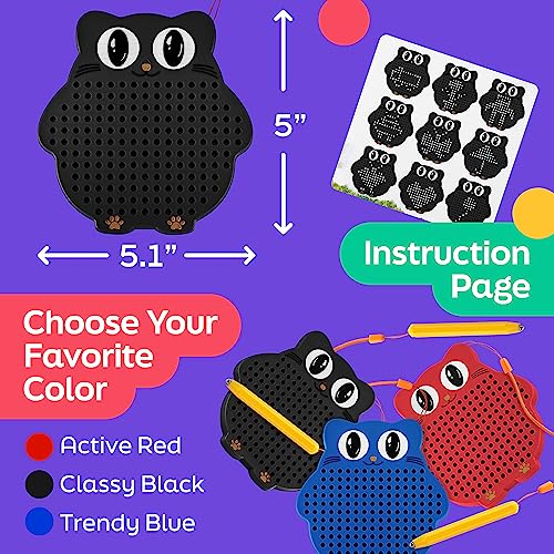 AYNAT FUN Magnetic Drawing Board for Kids – No-Mess Travel Toy with Beads & Stylus