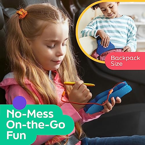 AYNAT FUN Magnetic Drawing Board – Mess-Free Travel Toy for Kids & Toddlers, Airplane & Car