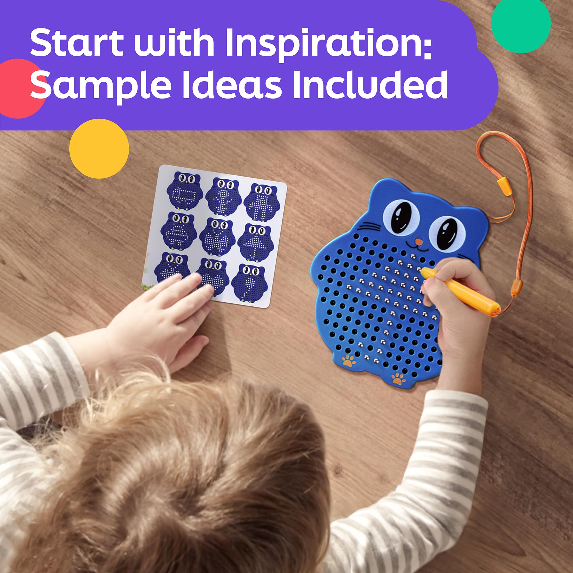 AYNAT FUN Magnetic Drawing Board – Mess-Free Travel Toy for Kids & Toddlers, Airplane & Car
