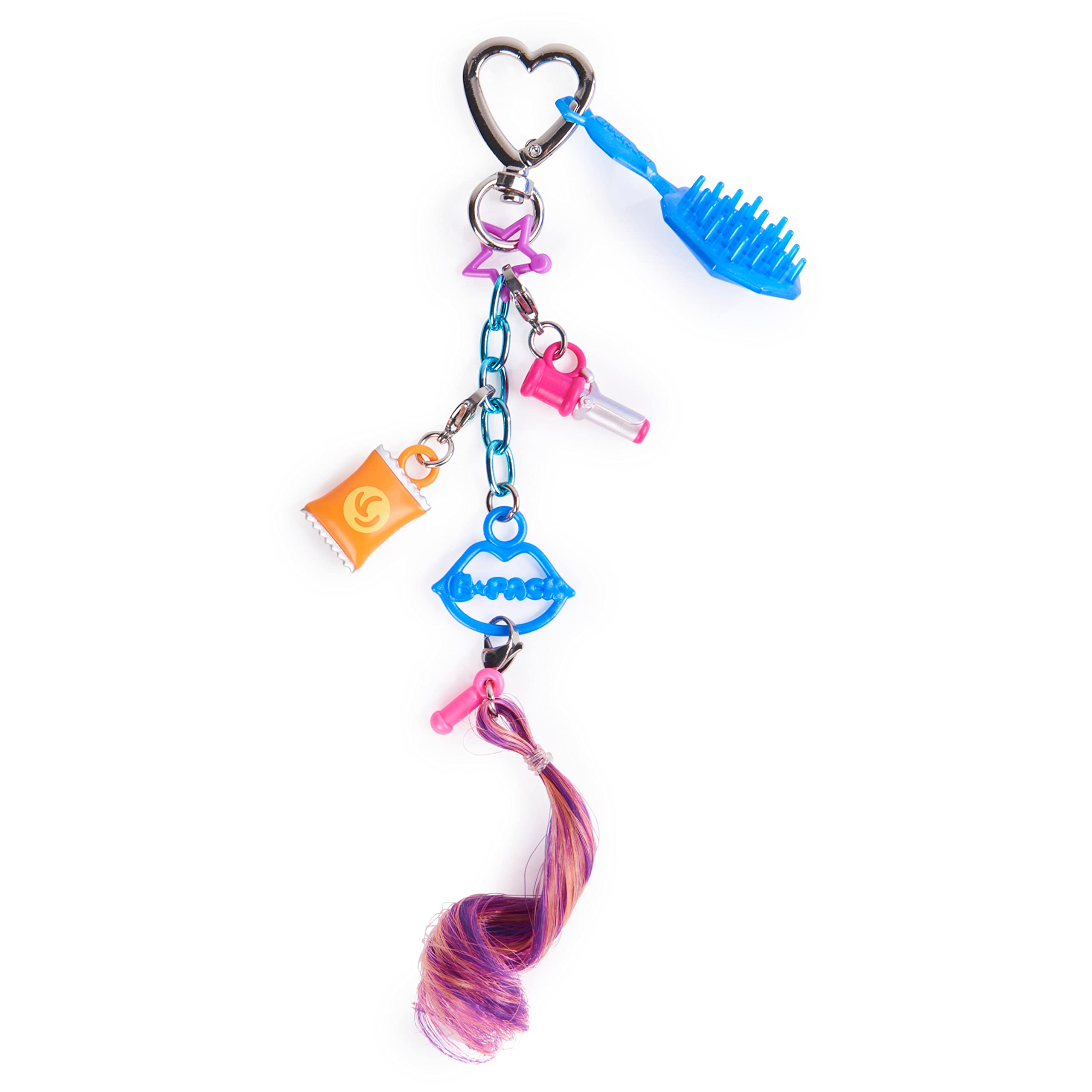 B Pack Luscious Locks Frank E-Girl Doll with Real Hair Extension – 3.5-Inch Collectible Toy for Ages 5+