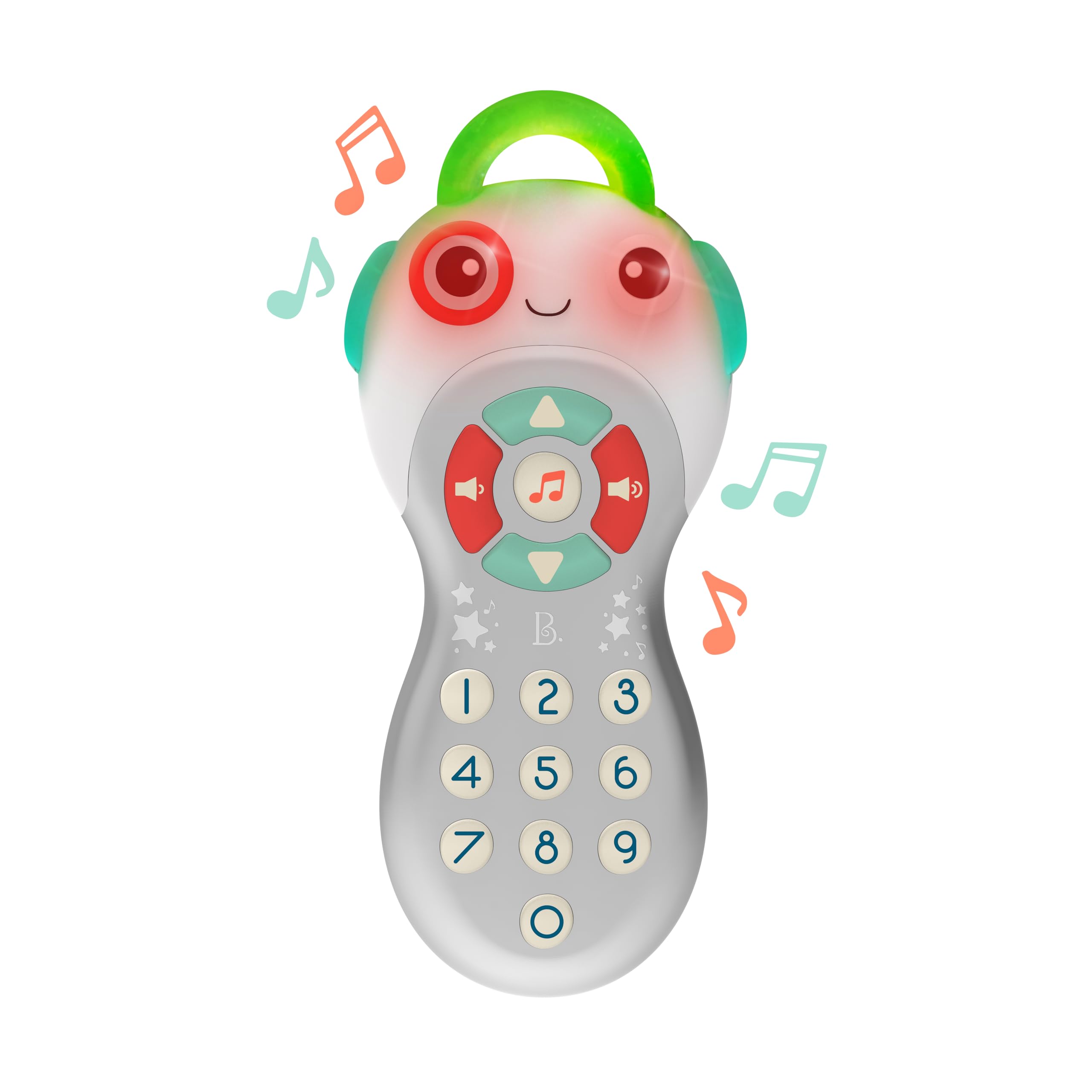 B. Toys Baby Musical TV Remote – Interactive Learning Toy with Numbers & Melodies for 6 Months+