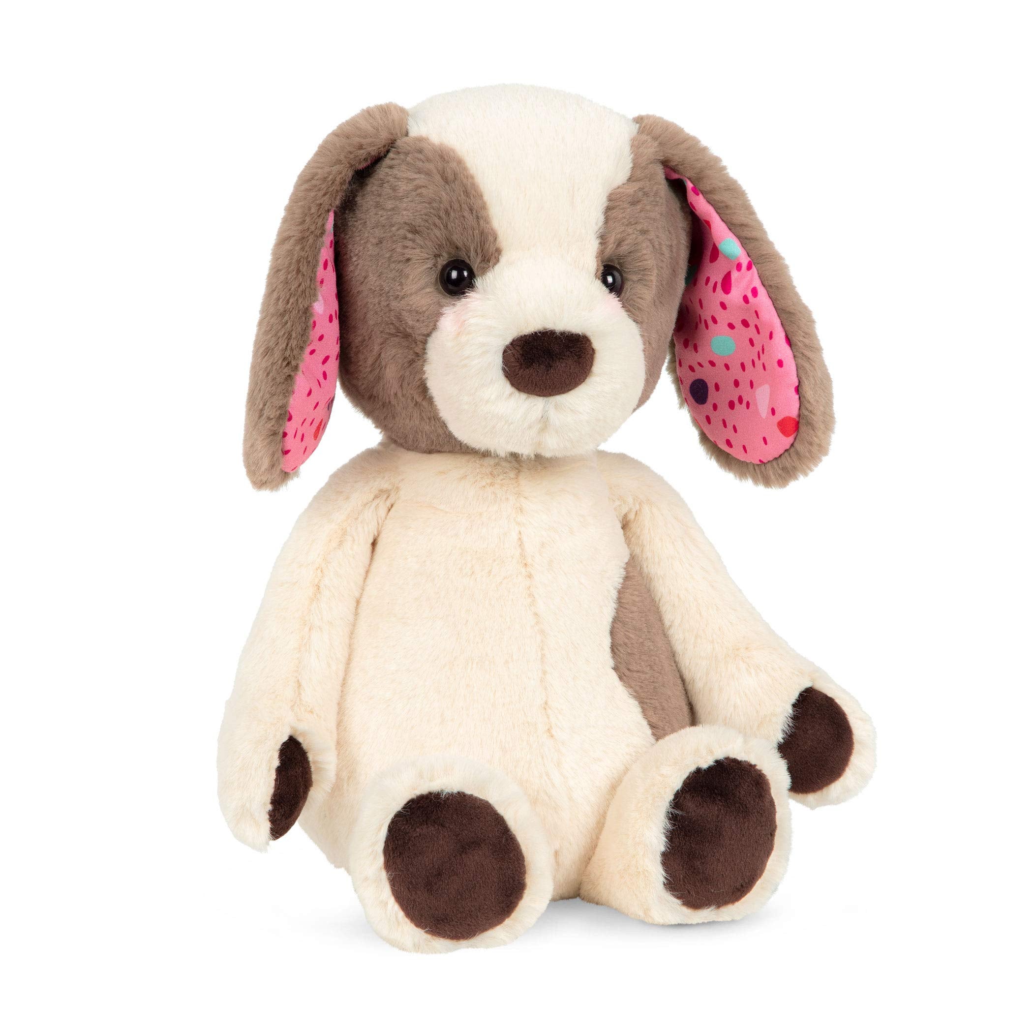 B. toys Cupcake Pup: 12-Inch Soft & Cuddly Plush Dog Stuffed Animal, Machine Washable