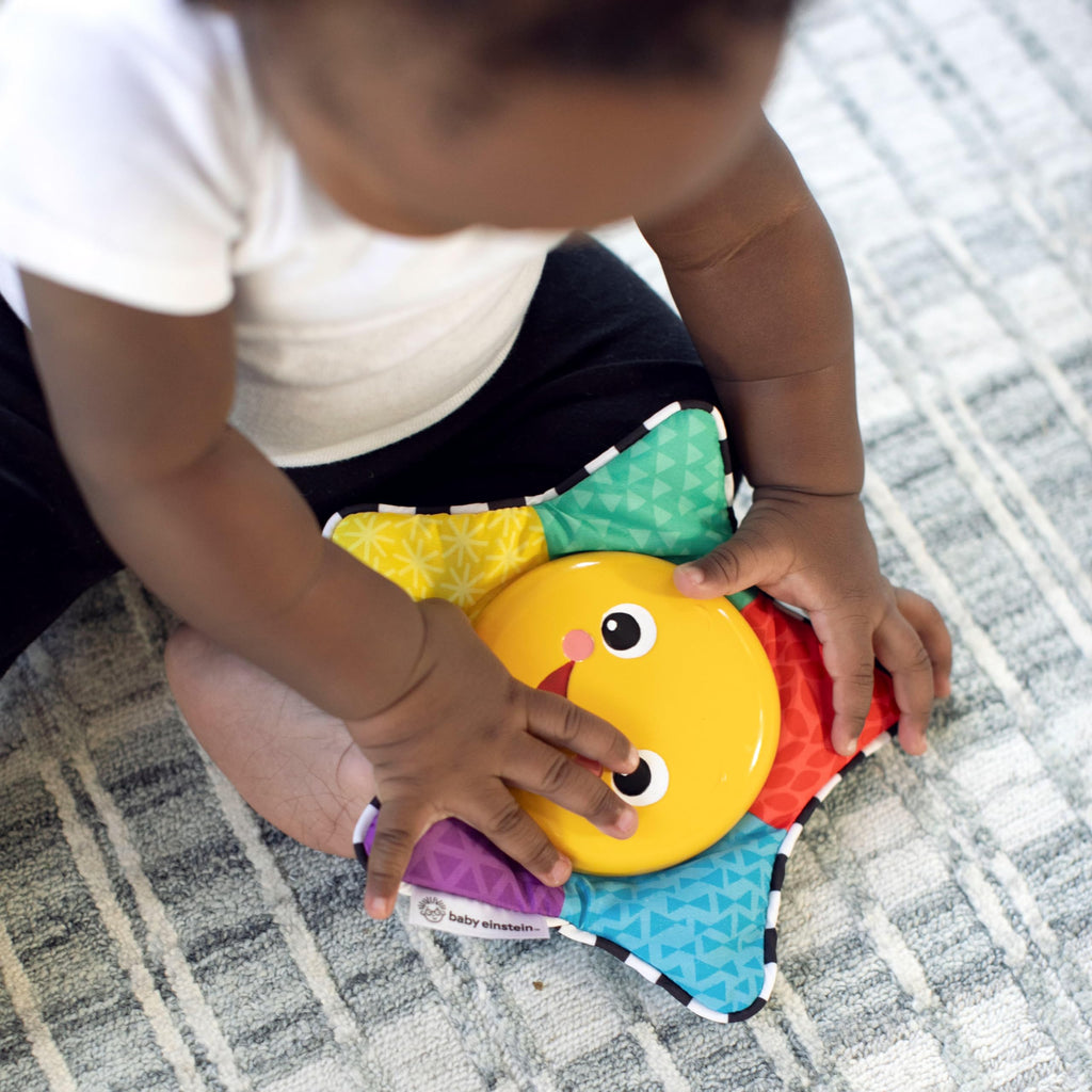 Baby Einstein Star Bright Symphony Plush Musical Toy – Take-Along for Newborns+