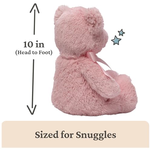 Baby GUND My First Teddy Bear - Ultra Soft Plush for Newborns, Pink, 10 Inches
