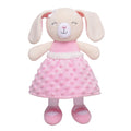 Baby Starters Sweet Ella Plush Bunny - Soft Snuggle Buddy with Rattle & Satin Lining