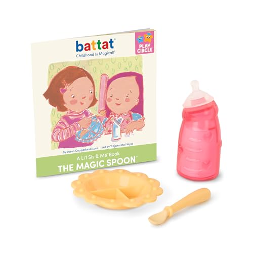 Baby Sweetheart 12-Inch Feeding Time Doll – Soft Body Newborn Doll with Storybook & Feeding Accessories for Toddlers Ages 2+