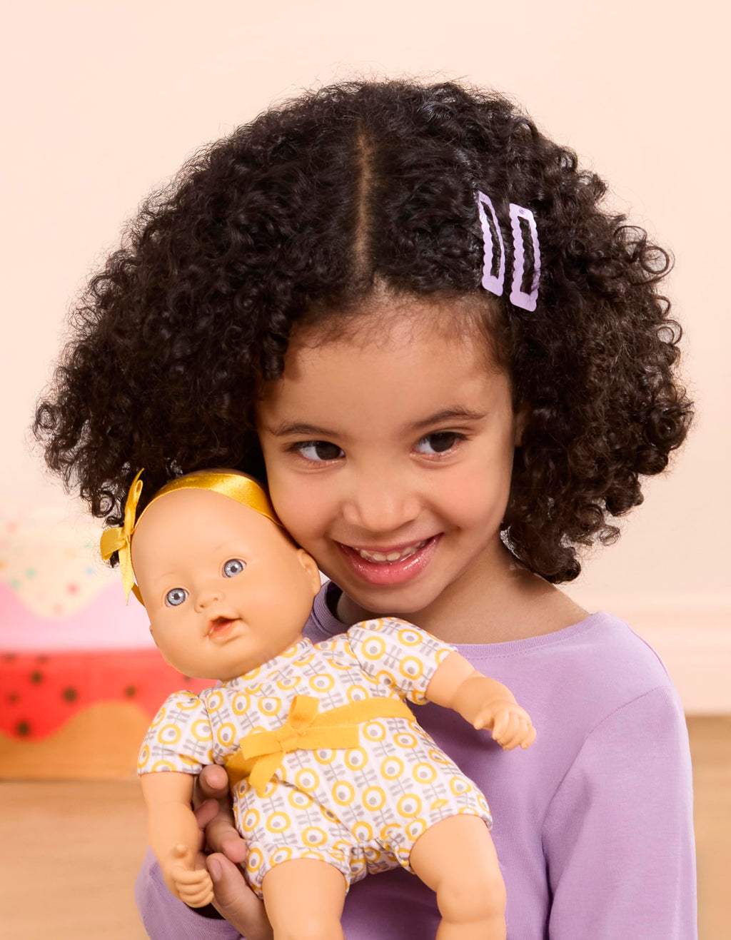 Baby Sweetheart 12-Inch Feeding Time Doll – Soft Body Newborn Doll with Storybook & Feeding Accessories for Toddlers Ages 2+