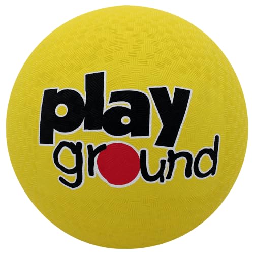 Baden Rubber Playground Ball – Two-Ply Construction, Butyl Bladder, 7 Sizes