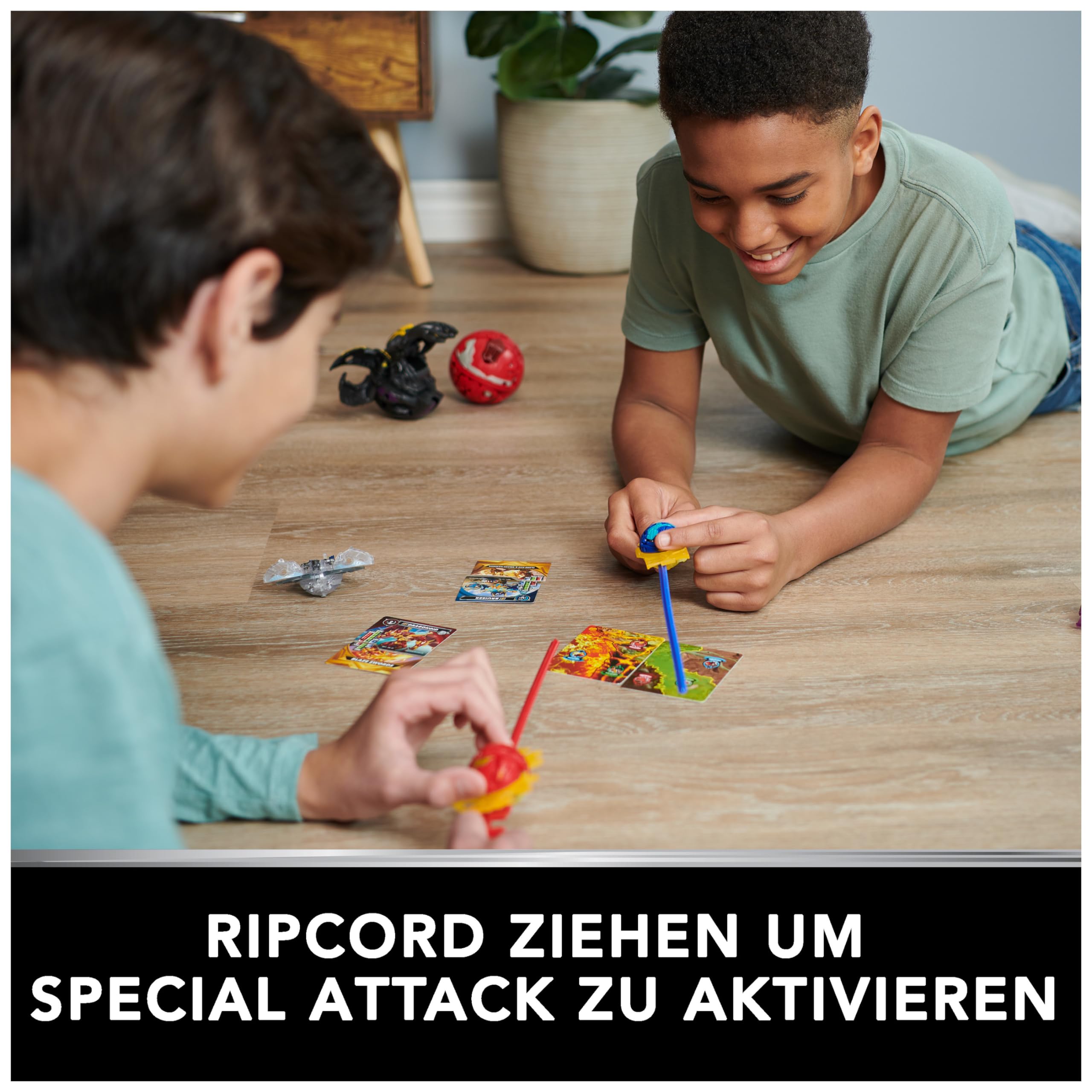 Bakugan 3.0 Special Attack 1er Pack – Individuell kombinierbare Actionfigur mit Charakterkarte, Roblox-Code & XL-Abziehschnur, für Kinder ab 6 Jahren