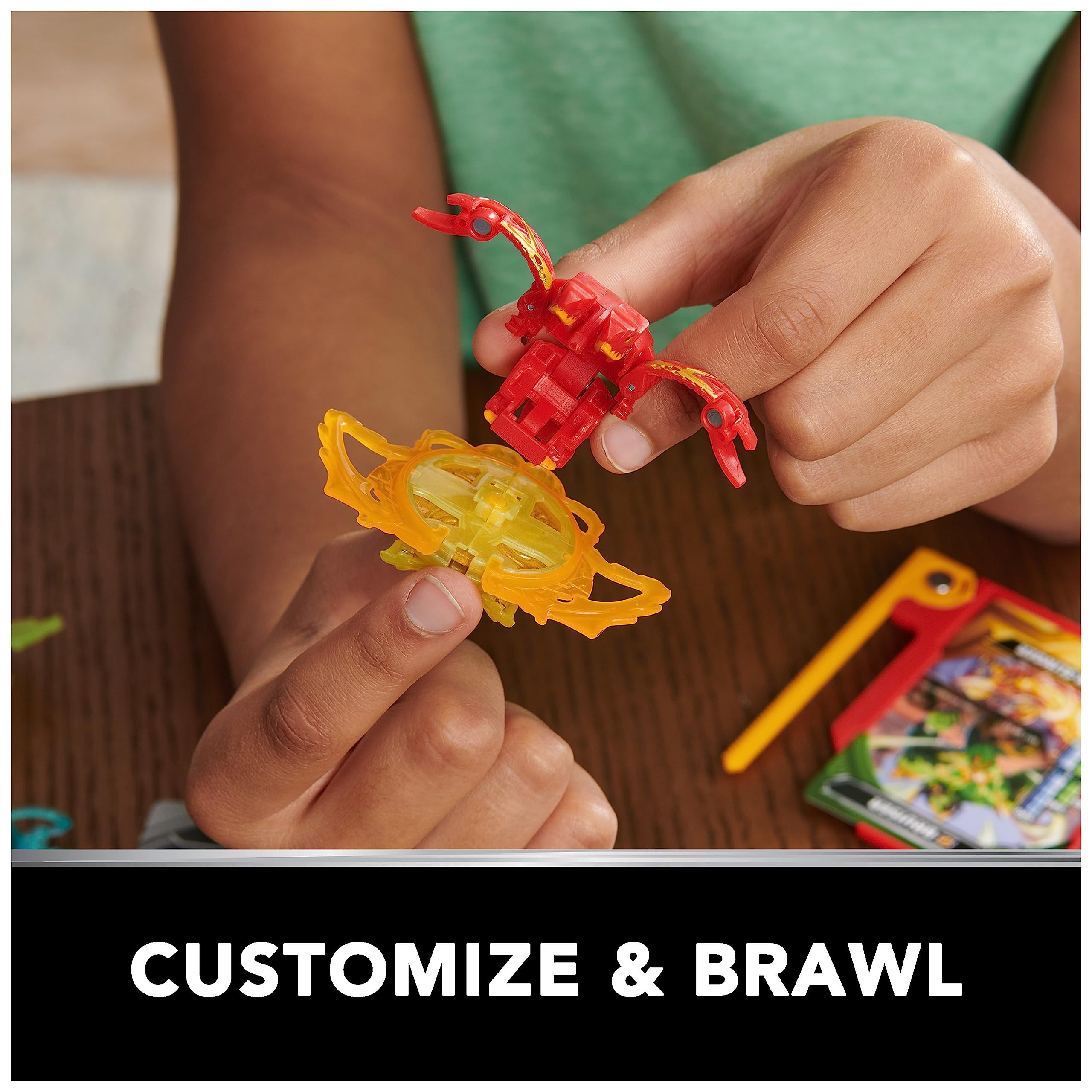 Bakugan 3.0 Special Attack 1er Pack – Individuell kombinierbare Actionfigur mit Charakterkarte, Roblox-Code & XL-Abziehschnur, für Kinder ab 6 Jahren
