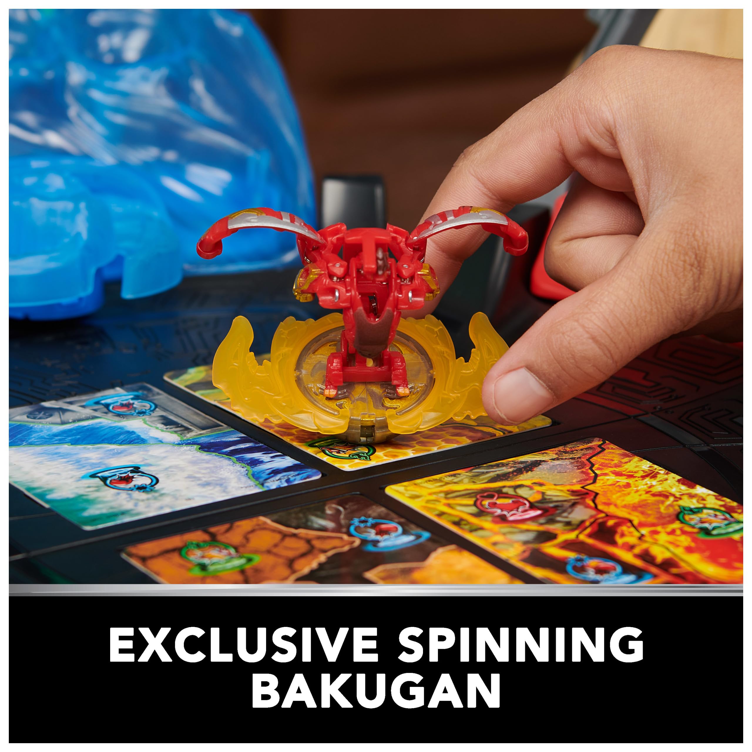 Bakugan Battle Arena with Exclusive Special Attack Dragonoid - Customizable Playset for Kids Ages 6+