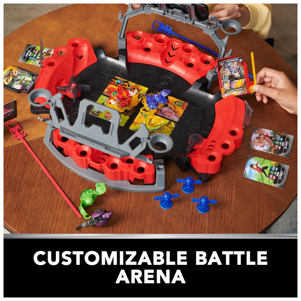 Bakugan Battle Arena with Exclusive Special Attack Dragonoid - Customizable Playset for Kids Ages 6+