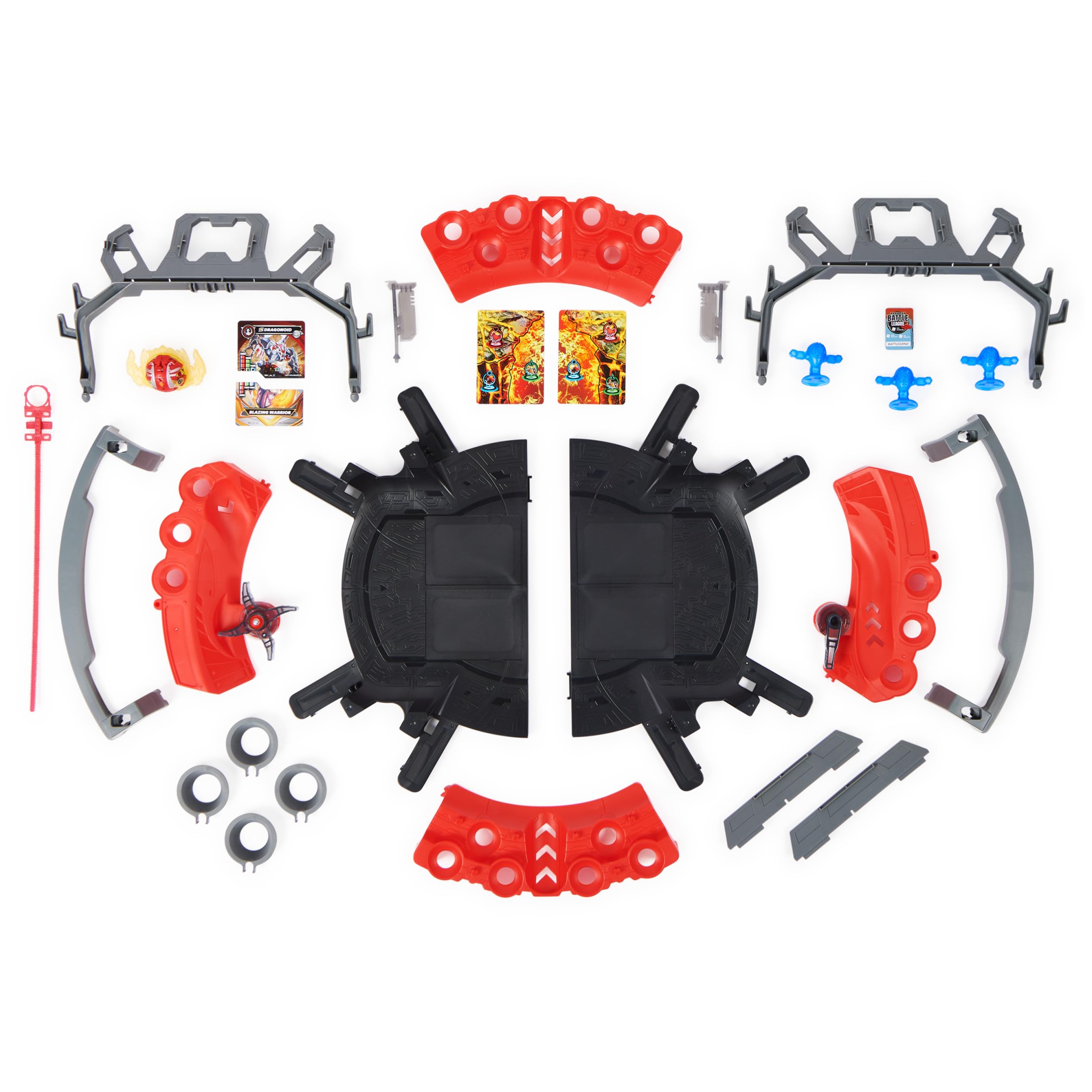 Bakugan Battle Arena with Exclusive Special Attack Dragonoid - Customizable Playset for Kids Ages 6+