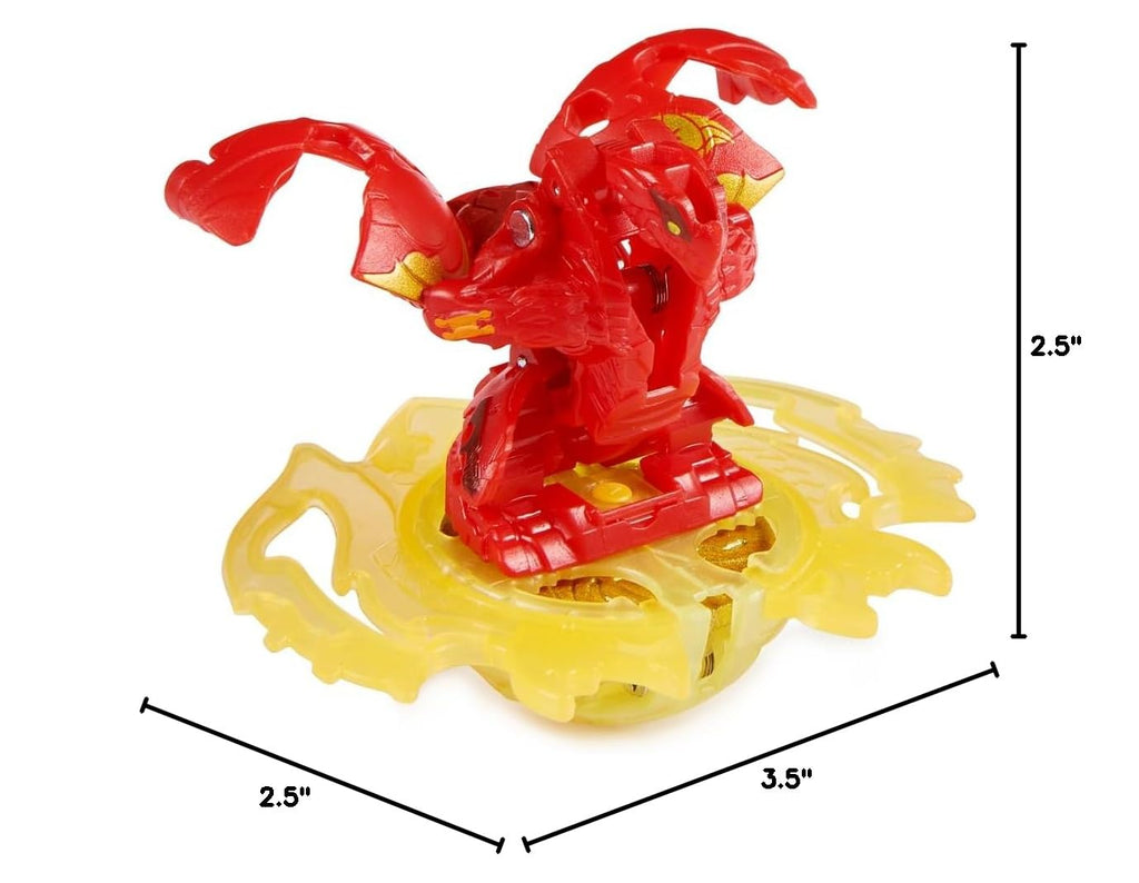 Bakugan Special Attack Dragonoid: Spinning Action Figure with Cards and Roblox Code