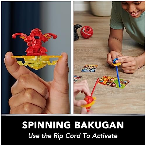 Bakugan Special Attack Dragonoid: Spinning Action Figure with Cards and Roblox Code