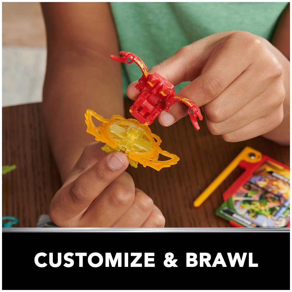 Bakugan Special Attack Dragonoid: Spinning Action Figure with Cards and Roblox Code