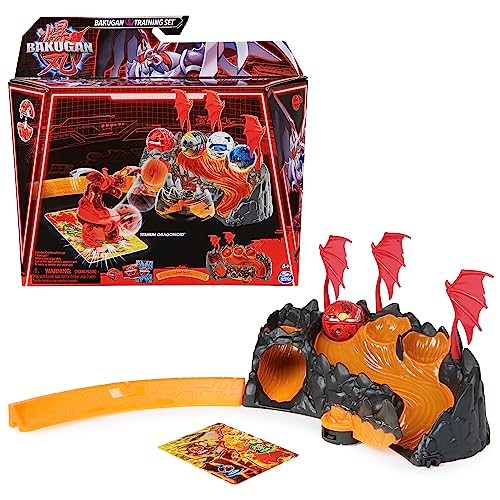 Bakugan Training Set with Titanium Dragonoid – Dragon Clan Playset for Kids Ages 6+