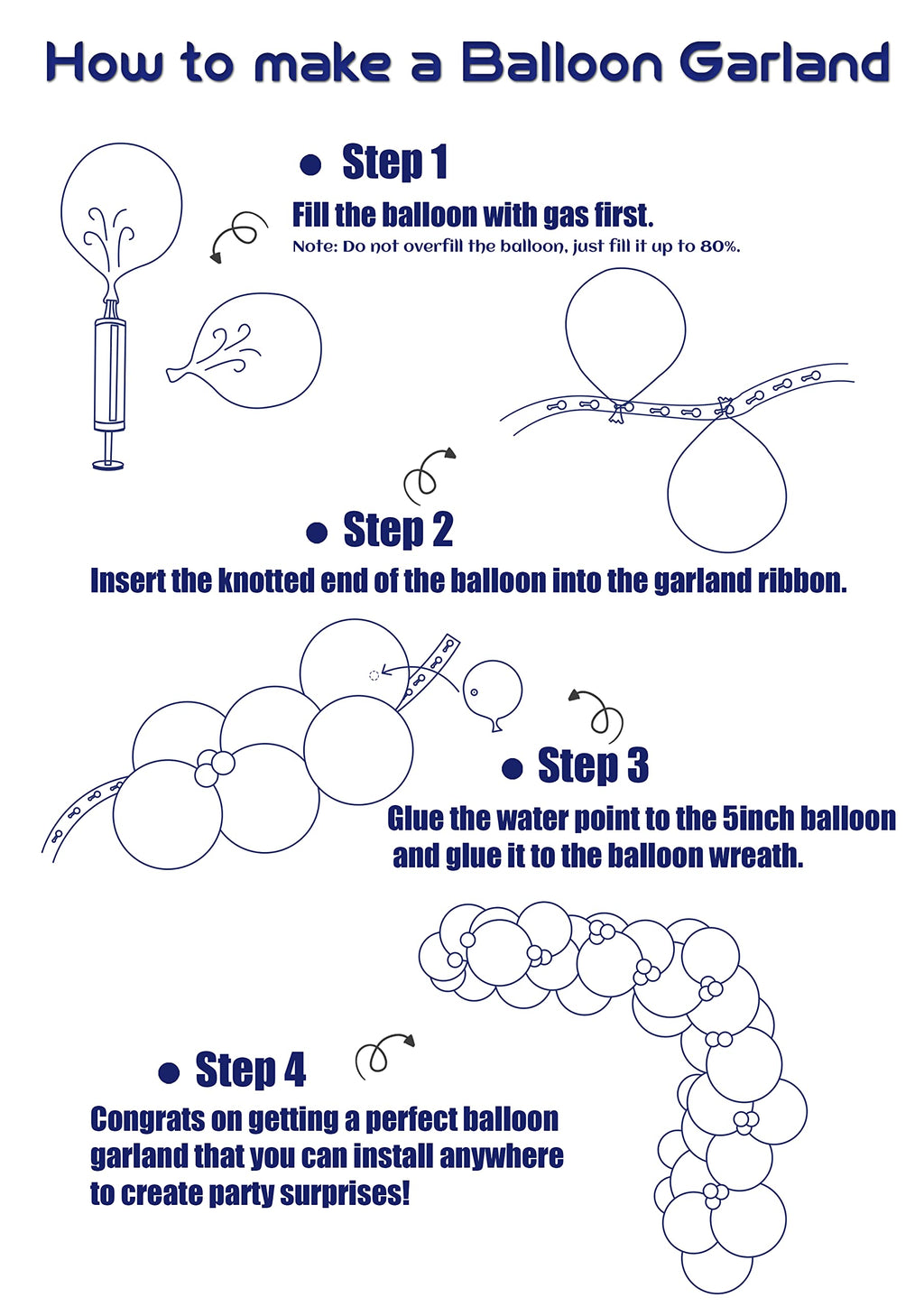 BALONAR 146Pcs Pastel Purple Balloon Garland Arch Kit for Baby Showers & Princess Parties