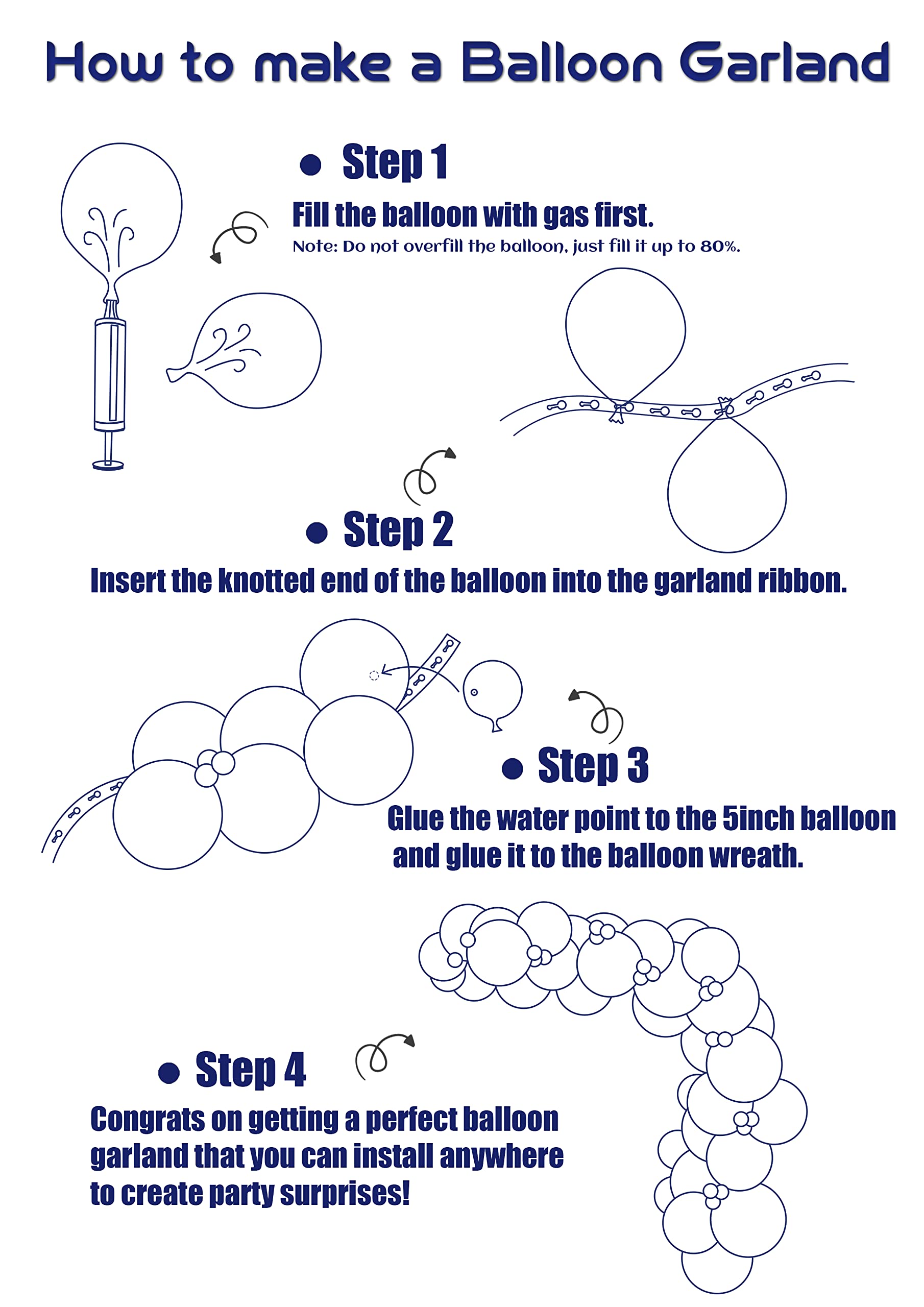 BALONAR 146Pcs Pastel Purple Balloon Garland Arch Kit for Baby Showers & Princess Parties