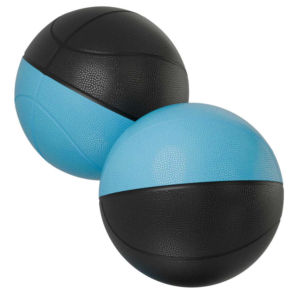 BAMMAX 4-Inch Soft Foam Mini Basketballs (2-Pack) – Silent Indoor Play for Kids & Toddlers