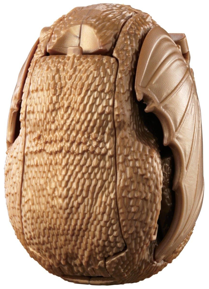 Bandai Namco Godzilla King Ghidorah Transforming Egg Toy Figure – 4.5-Inch Collectible