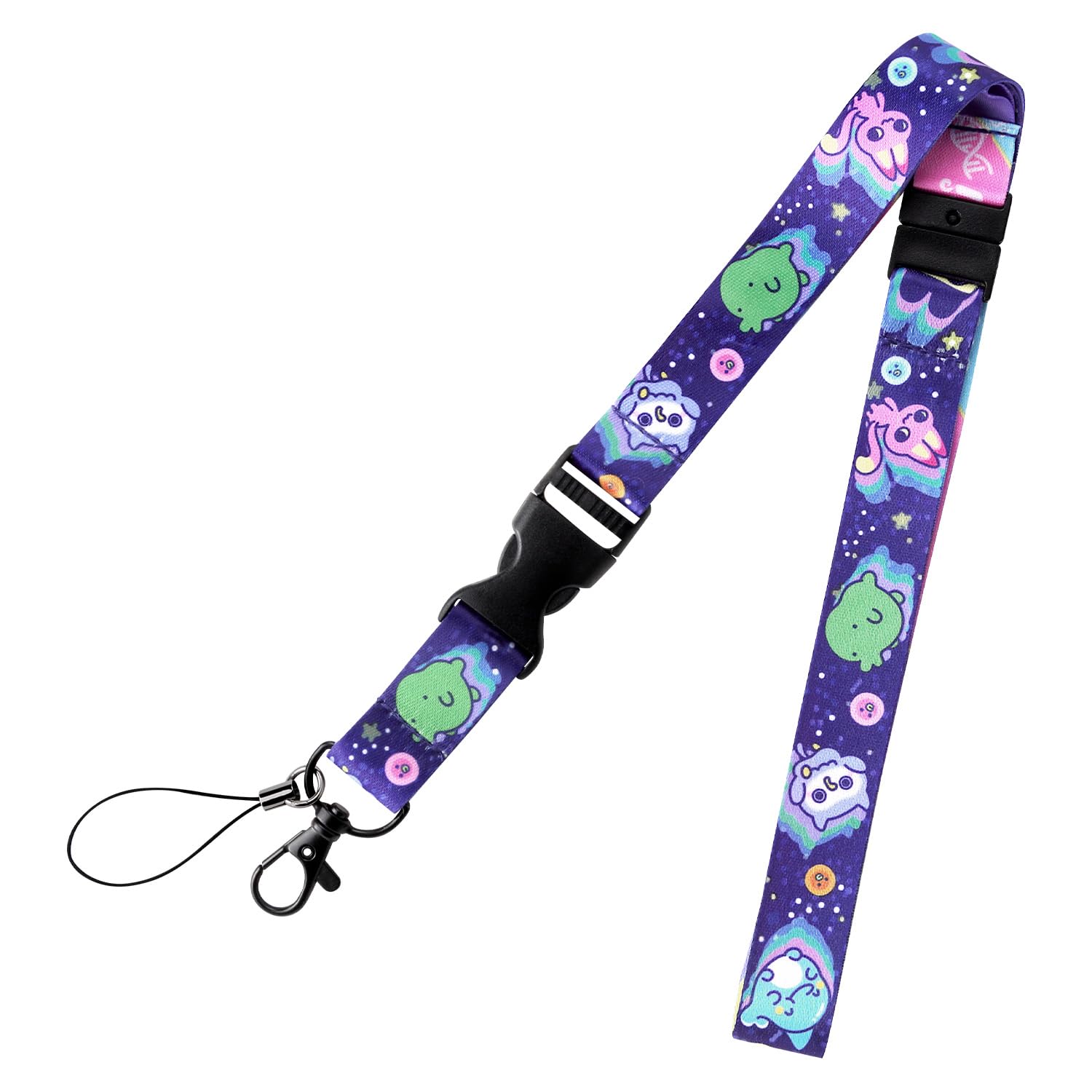 BANDAI Tamagotchi Neck Strap, Blue – Official Accessory for Ages 6+