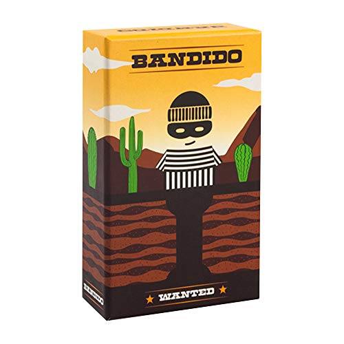 Bandido Card Game: Cooperative Tunnel Chase – Family Travel Game (Ages 6+, 1-4 Players, 15 Min)