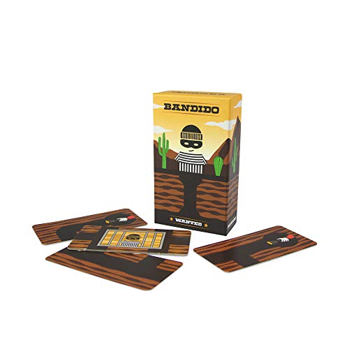 Bandido Card Game: Cooperative Tunnel Chase – Family Travel Game (Ages 6+, 1-4 Players, 15 Min)