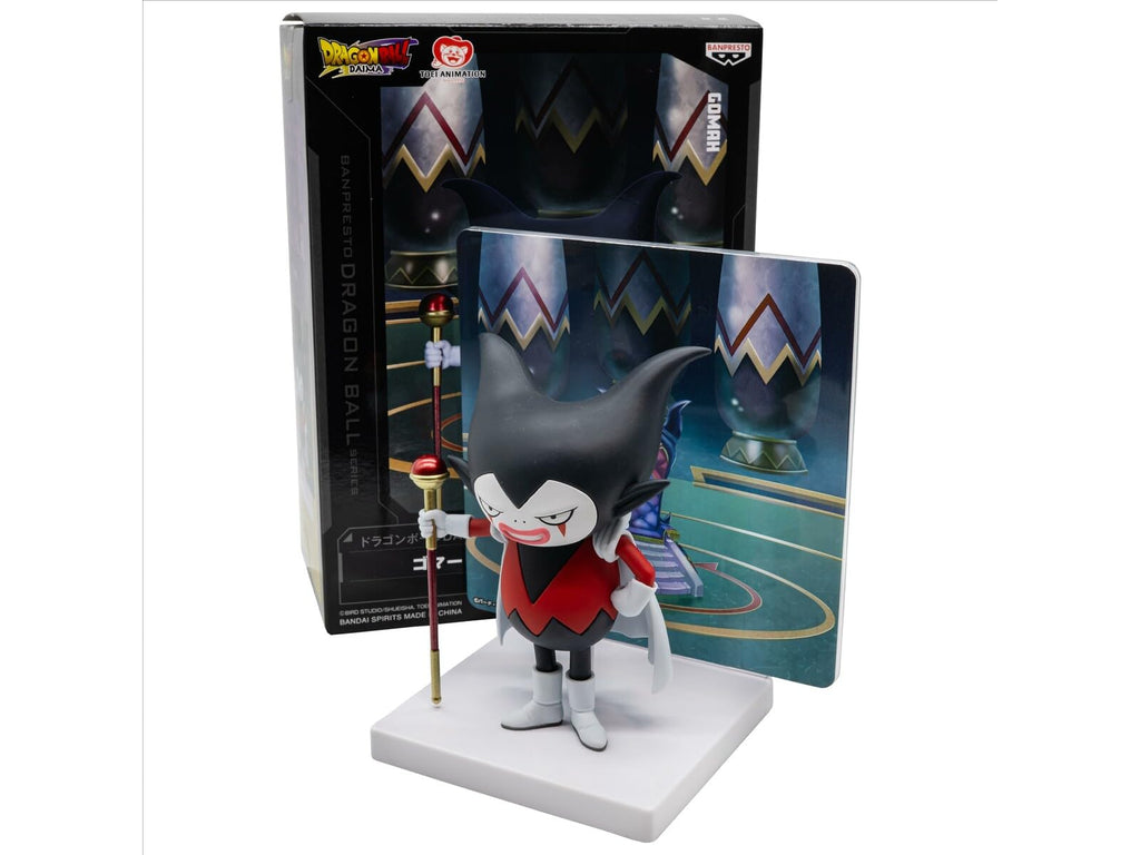Banpresto Dragon Ball DAIMA Gomah with Panel Figure - 3.5 Inch Officially Licensed Collectible