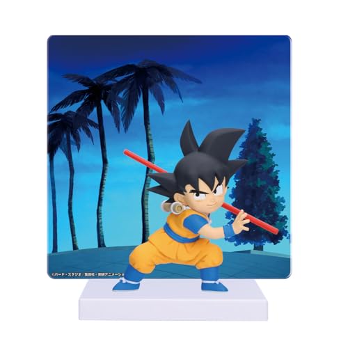 Banpresto Dragon Ball DAIMA Son Goku (Mini) with Panel Figure – 2.7" Collectible