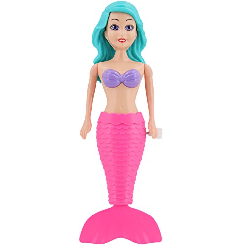 BANZAI 3-Piece Splash 'N Go Mermaid Dive Set – Wind-Up Pool Toys with Articulated Arms