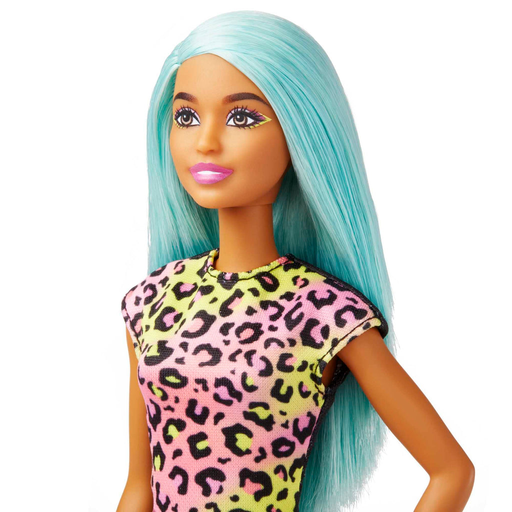 Barbie Career Makeup Artist Doll with Teal Hair, Palette and Brush Accessories for Kids Ages 3+