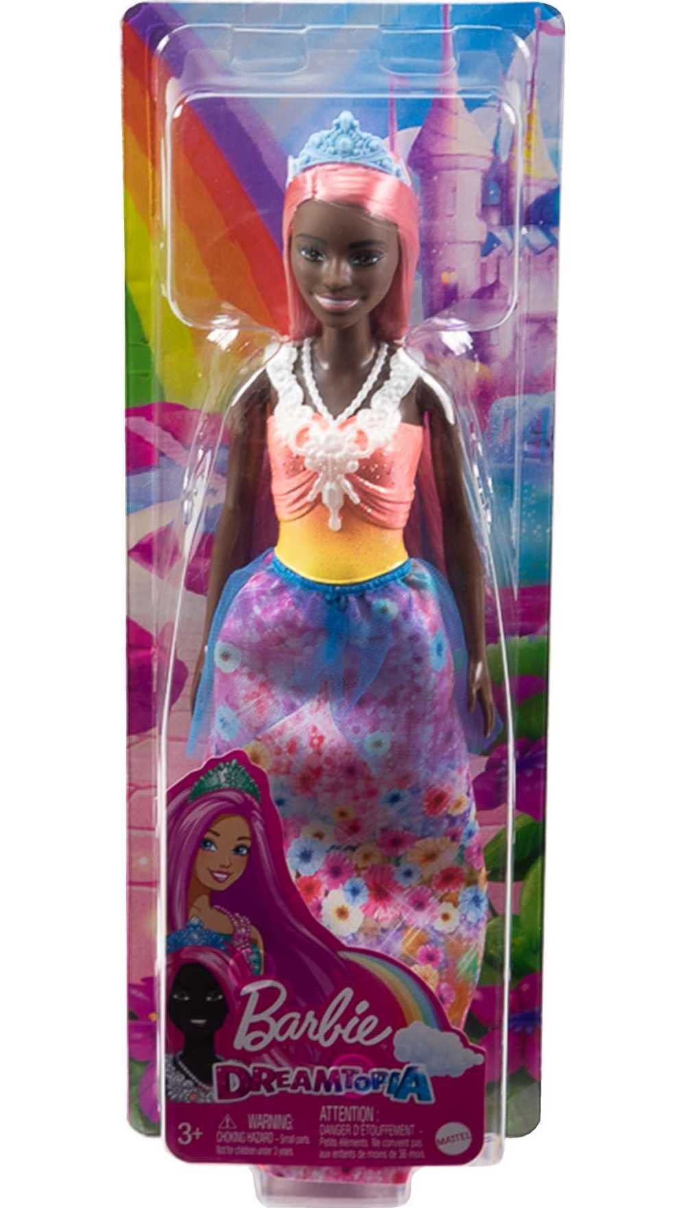 Barbie Dreamtopia Royal Fashion Doll with Light-Pink Hair and Sparkly Bodice