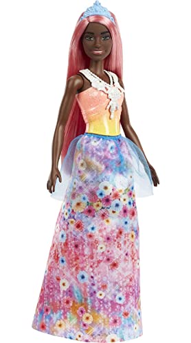 Barbie Dreamtopia Royal Fashion Doll with Light-Pink Hair and Sparkly Bodice