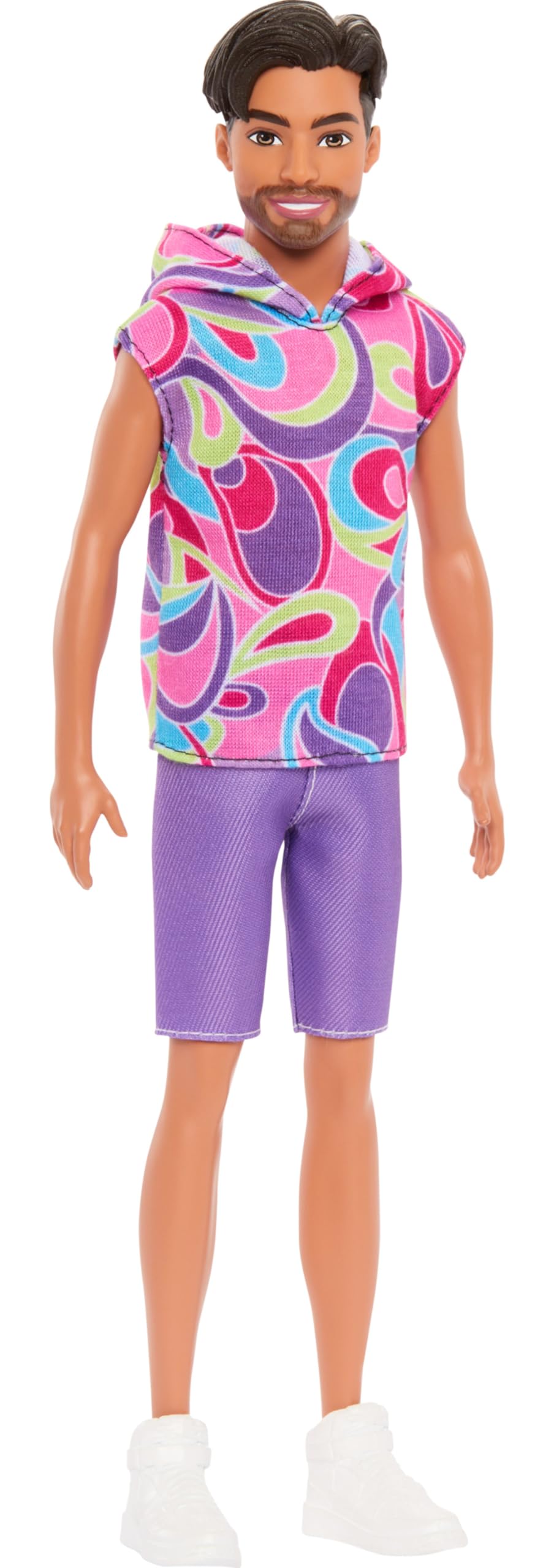 Barbie Fashionistas Ken Doll #227 – Totally Hair Inspired 65th Anniversary Collectible with Beard